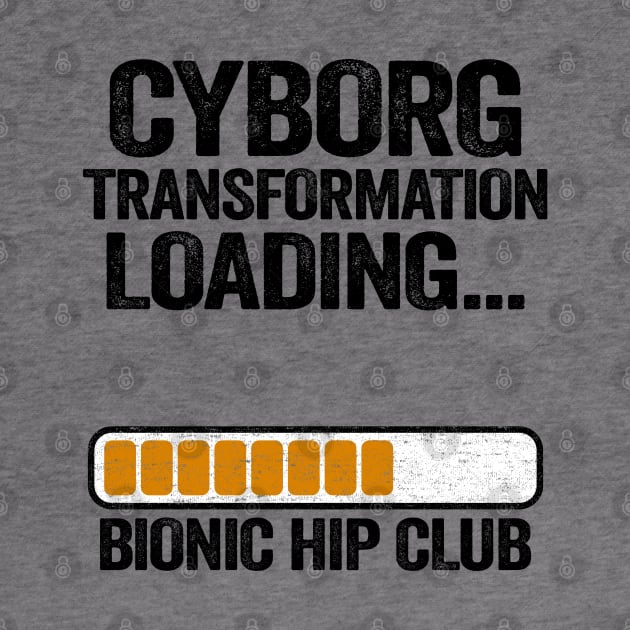 Cyborg Transformation Bionic Hip Club Hip Replacement Surgery by Kuehni